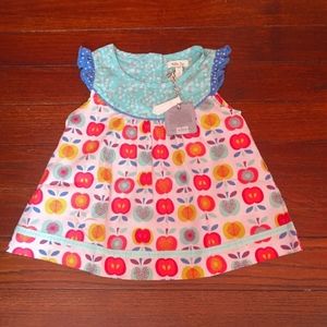 Matilda Jane - Lucia Apple Shabby Top size 6